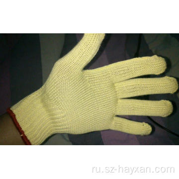 Анти-режущие кевларовые промышленные рабочие перчатки